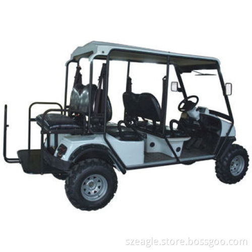 Road Legal Sports Utility Vehicle with Cargo Bed, EEC Street Legal, Homologated, 6 Seaters